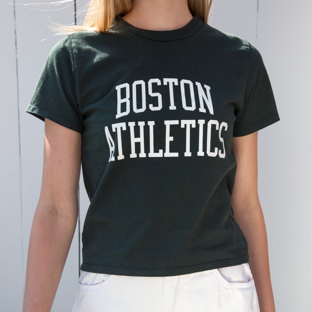 Brandy melville green Helen Boston athletics top